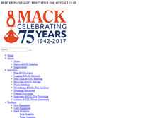 Tablet Screenshot of mackmfg.com